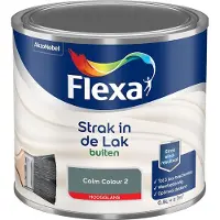 Flexa - Strak In De Lak Buitenlak Hoogglans - Calm Colour 2 - Mengverf - 500 Ml