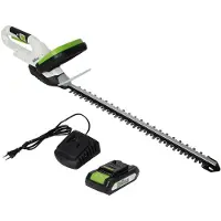 TRUTZHOLM Accu Heggenschaar 20V met 2Ah Batterij & Lader - 52cm Snoerloze Heggentrimmer - Heavy Duty Laser-Cut Struikschaar