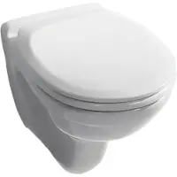 Plieger Toiletpot Hangend Plieger Vitra 36.5x54.5x40cm Wandcloset Keramiek Glans Wit Diepspoel