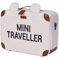 Childhome Kinderkoffer Mini Traveller Teddy Wit