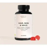 Nordic Oil - Huid, Haar en Nagels Gummies - Heerlijke bessensmaak, vegan en suikervrij - 60 Gummies