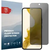 Rosso Privacy Screen Protector Geschikt voor de Samsung Galaxy S22 Plus - 9H Gehard Glas - Case Friendly Tempered Glass - Eenvoudige Installatie