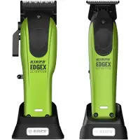 Kiepe Professional Kiepe EdgeX Ultrathin Combo Set Groen - Tondeuse en Trimmer Set - Draadloos - Zero-Gap - 0,1 mm