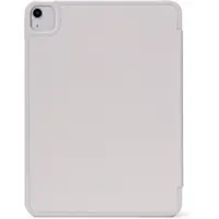 Decoded Siliconen Slim Case voor iPad Air 11 Inch - iPad Hoes - Beschermhoes met Standfunctie, Auto Wake/Sleep, Apple Pencil Compatibel en Magneetsluiting - Beige