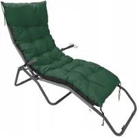 AIO Factory Tuinkussen 180x50 cm voor een ligstoel, schommelbank, waterdicht groen