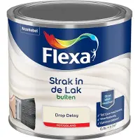 Flexa - Strak In De Lak Buitenlak Hoogglans - Drop Delay - Mengverf - 500 Ml