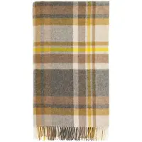 Bronte by moon Plaid Portree Goud - Merino lamswol - 140x185 - Bronte by Moon Scotland