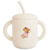 Mushie Training Drinkbeker met Rietje Fairy Mice