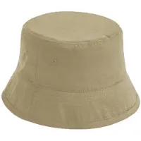 Beechfield - Bucket Hat - Vissershoedje - Zonnehoed - Hoedje - UPF50+ bescherming - 60 cm - Maat L/XL - Lichtbruin