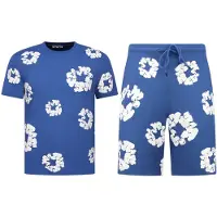 Enos Bloemen zomerset bloemen pak met short twinset