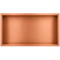 EAVY - Inbouwnis Badkamer Koper - 60×30×10 cm - RVS