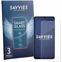 Savvies 3 Stuks Screenprotector - geschikt voor Lava Bold N2 Pro - beschermfolie glas transparant