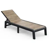 Keter Porto Ligbed - 58x187.5x29cm - Ashwood