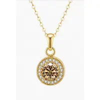 Trend Luxe ketting - verguld - Zirkonia - Stijlvolle ketting - Goudkleurig - Roestvrijstalen -cadeau -Valentijn - Liefde - Verrassing