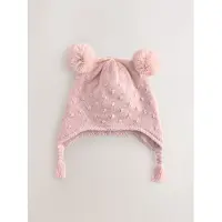 Next Gebreide babymuts met oorkleppen