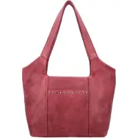 Hide & Stitches Shopper Redwood Wijn Rood