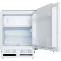Exquisit UKS130-4-080E - Inbouwkoelkast - 111 liter - Wit - Zeer stil: 39dB - Met vriesvak - Sleepdeur