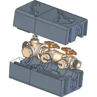 Bosch Toebehoren voor bodemwarmtepompen Vul- en spoelinrichting DN 25, 8718581709
