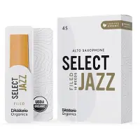 D'addario woodwinds Organic Sel. Jazz Filed Alt 4M, Medium, 10er-Packung - Riet voor altsaxofoon