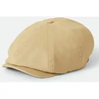 Brixton Beanie - Brood Lightweight Snap Cap - beige | Maat M