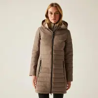 Montar FW'24 Quin Lange Hybride Jas - Bruin, S