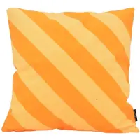 Gek op kussens! Stripe oker/ | 45 x 45 cm | kussenhoes | katoen/polyester