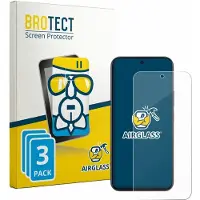 BROTECT Screenprotector 3 Stuks voor realme 16T 5G Beschermglas transparant