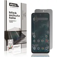 Dipos – Matte Privacy Screenprotector geschikt voor Telstra T-Elite 2 5G | Anti-Spy Beschermfolie