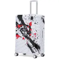 MODFU - Reiskoffer - Spinnerwielen En Cijferslot - Modern - Voor Verre Reizen - PC - Zwart - 28 Inch