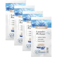 Elix - Amarella Wasparfum - Set van 4 Sachets - Laundry Perfume - Wasverzachter Parfum - Antistatisch Strijkgemak - Langdurig - 10ml Sachet - Classic