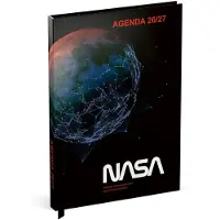 Nasa Lannoo Agenda - Schoolagenda 2026-2027 - A5 formaat - - Zwarte achtergrond