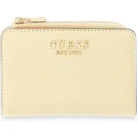 GUESS portemonnee Gilda SLG Zip Around Card Case Pale Yellow Lichtgeel