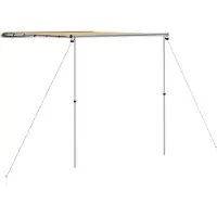 vidaXL Luifel voor camper en caravan 1,8x2,5x2,15 m beige