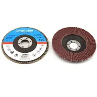 Tooltech Lamellenschijf 125 mm K120 – Aluminium Oxide Schuurschijf voor Haakse Slijper –