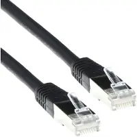 ACT IB7902 F/UTP CAT5E Patchkabel Zwart - 2 meter