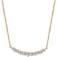 Hey Happiness Ketting 'Herz Tennis' rose-goud