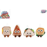 VAN MANEN pluche speelgoed Fluffy Menu food 13cm knuffel multi.