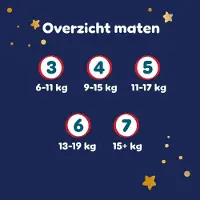 Pampers - Night Pants - Maat 7 - Mega Pack - 68 luierbroekjes