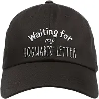 Harry Potter Cap - Metal-Kids - Waiting - voor Kinderen - zwart | Maat S