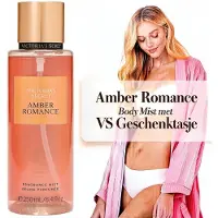 Victoria's Secret Amber Romance Fragrance BodyMist 250 ml Incl. VS Geschenktasje