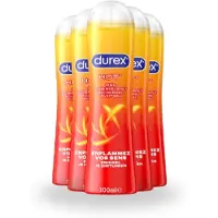 Durex Verwarmende Glijmiddel - 100 ml x5