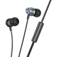 Hoco M110 Bedrade In-Ear Oordopjes 3.5mm Jack Headset Zwart