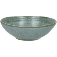 Pomax Néboa Saladekom - Steengoed - Ø 20 x H 6,5 cm - Grijsblauw - 1 stuk