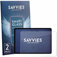 Savvies 2 Stuks Screenprotector - geschikt voor Blackview MEGA 5 - beschermfolie glas transparant
