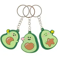 Duckiez Sleutelhanger Avocado - 48 stuks