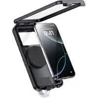 Baseus PrimeTrip VB1 MagSafe Fiets Telefoonhouder Waterdicht Hoesje + Houder