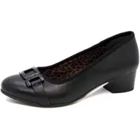 Jana Dames Pump - 22368-001 Zwart - Wijdte H - Maat 40