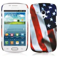 Cadorabo Harde kaft met opdruk Omslag (Galaxy S3 Mini), Smartphonehoes, Rood