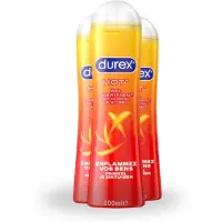 Durex Verwarmende Glijmiddel - 100 ml x3