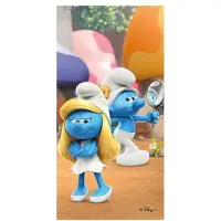 De Smurfen Smurfen Strandlaken - 70x140 cm - Multi
